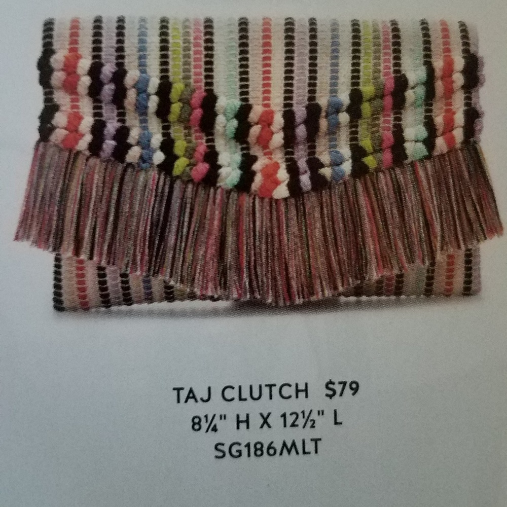 *NEW* Sold Out Taj Clutch stella&dot